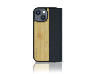 Coque à rabat pour iPhone 13 Mini, maman girafe